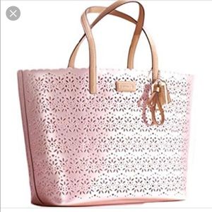 Coach Pink Eyelet Purse, Wallet and Pouch